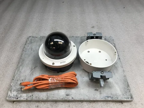 Pelco IMP221-1IS 2MP POE+ Dome Security Camera - Mounting Bracket Eth Cable Inc