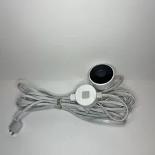 Google Nest Cam Outdoor 1st Gen A0033 White Classic Smart HD Security Camera
