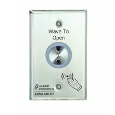 Alarm Controls Nts-1 Exit Motion Sensor, Single Gang, Silver