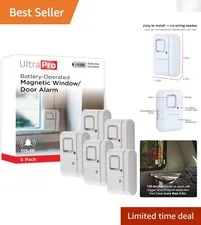 DIY Window and Door Alarm System - 120 Decibel Alerts for Ultimate Security