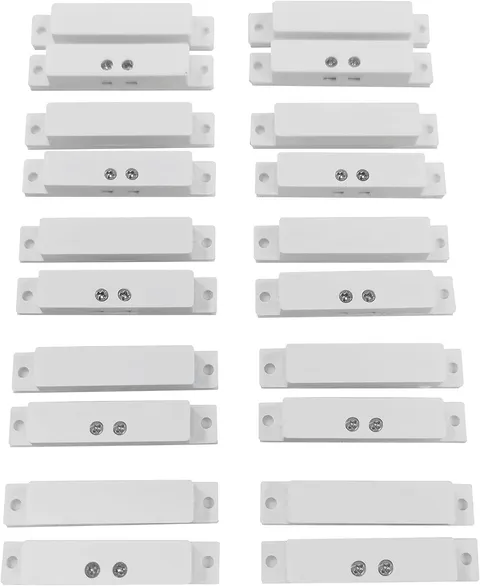 10 Sets Pack of Wired Surface Mounted Alarm Magnetic Contacts Door Window Reed S