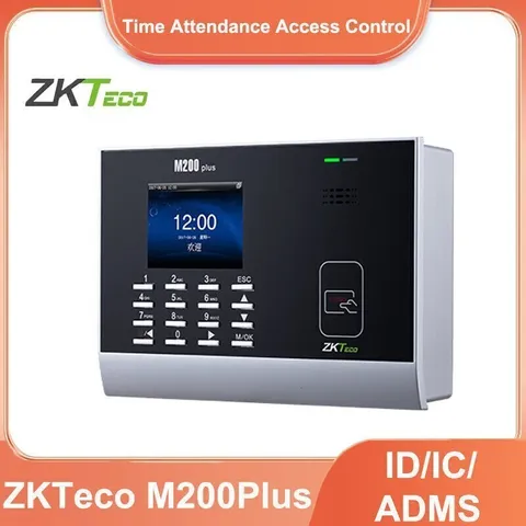 ZKTeco M200Plus TCP/IP 2.8 inch Screen RFID Card Time Clock Time Attendance New