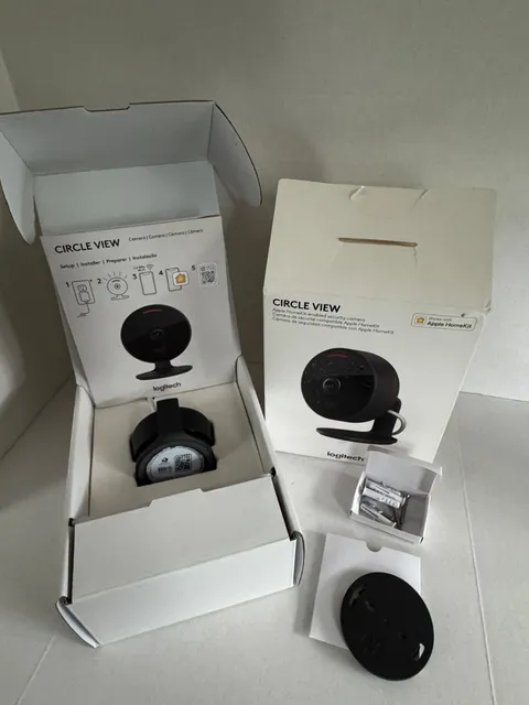 Logitech Circle View Weatherproof Wired Home Security Camera VR0018