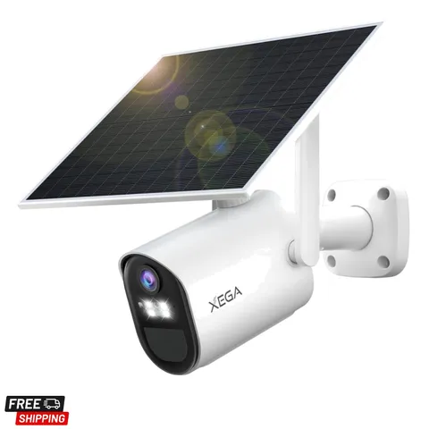 4G LTE Cellular Security Camera Wireless Outdoor,Built-in SIM Card No WiFi,2K...