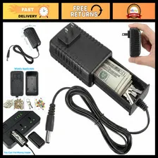 Wall Plug Secret Container Diversion Safe with Hidden Storage for Valuables, Mon