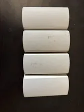 Lot of 4 Inovonics EN1210 Wireless Alarm Transmitter, Battery Powered, White
