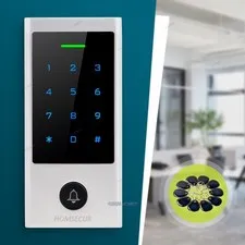 HOMSECUR Stand-alone Access Control Unit Door Lock Gate Control Doorbell Button