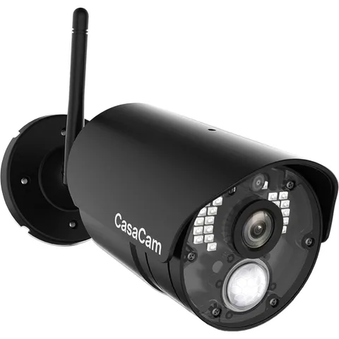 Wireless Security Camera Air | AC Powered 720p Night Vision Camera for VS802 ...