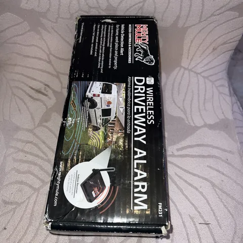 Mighty Mule FM231 Wireless Driveway Alarm Vehicle Detection Alert Kit Black