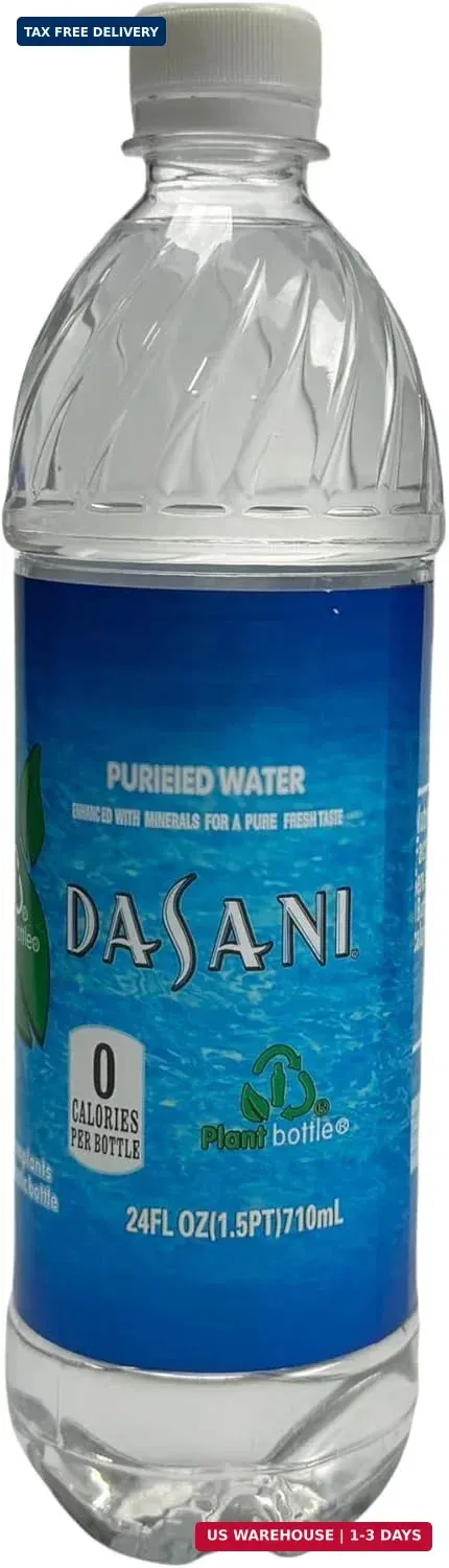 Dasani Diversion Safe Water Bottle Stash Can Secret Box with Leak-proof Lid and