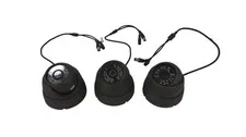 Lot of 3 Technologies 800 TVL 960H IR Vandal Dome True Day/Night