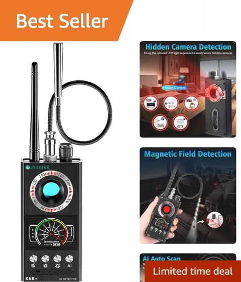 Hidden Camera Detector & Bug Detector – Magnetic Tracker & Wireless Signal Fi...