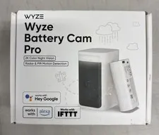Wyze Battery Cam Pro Wireless Indoor/Outdoor Home Security Camera WYZECOP