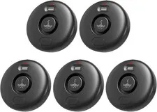 5 Pack Water Leak Alarm 120dB IP66 Sensitive Detector