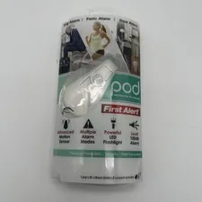 First Alert POD Protection on Demand Personal Alarm, Motion Sensor Flashlight
