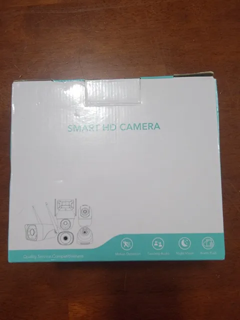 2-Pack Smart HD WiFi Security Camera Indoor PTZ Night Vision Motion Detection 