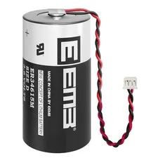 ER34615M-T1 3.6V D Cell Battery Li-SOCL₂ Replaces WT4911BATT