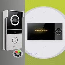 HOMSECUR 7" HD Video Doorphone Intercom Door Bell Card Access Night Vision