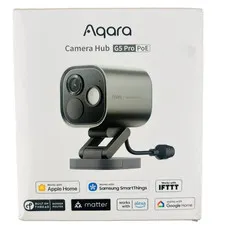 Aqara G5 Pro 4MP PoE Outdoor Security Camera Hub HomeKit Alexa Google Gray