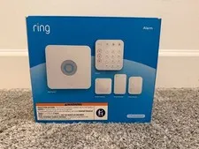 Ring 2nd Gen 4K11SZ-0EN0 Wireless Alarm Home Security Kit - 5 Piece