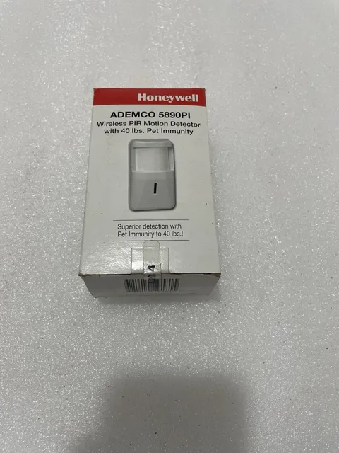 Honeywell Ademco 5890Pl Wireless PIR Motion Detector With 40lb Pet Immunity New!