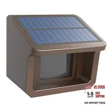 Driveway Sensor- Extra Solar Wireless Outdoor Weatherproof Motion