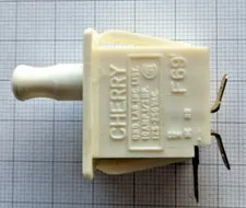Button Contact for Three Position Cabinets COM NA NC and NC Locked
