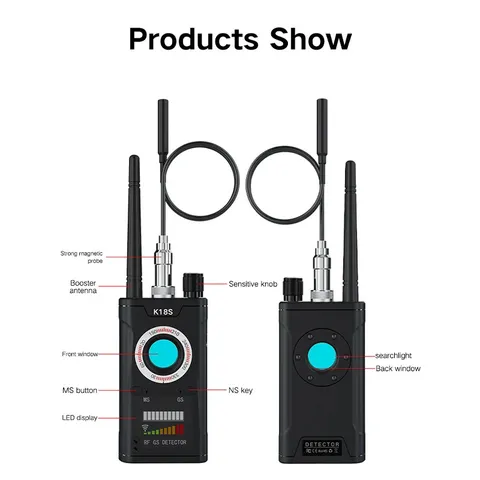 Hidden Camera Detector anti Spy Gadget Professional Hunter Wireless Signal Car G