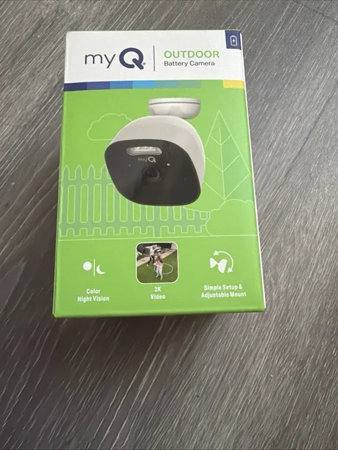 MyQ Wireless Outdoor 2K All-In-One Battery Camera | 141-4326-000 | MYQ-C39VXXW