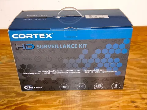 Pro Grade Surveillance Kit; 4K NVR w/ 2TB HD, 4 2MP cameras, 4 60' CAT5E cable