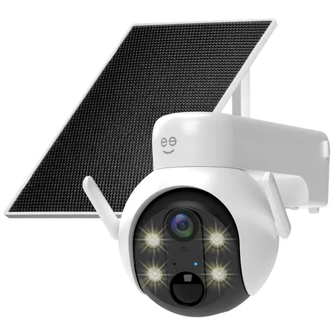 Insight 3MP Smart PTZ Solar Security Camera – Auto-Follow Motion Tracking, 2K...