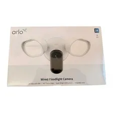 Arlo Wired Floodlight Camera Home Security Camera with 2K Video & HDR NEW IN BOX