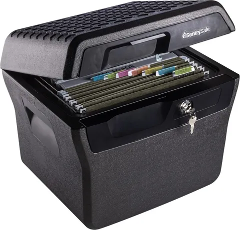 SentrySafe Fireproof Waterproof Lock Box 0.66 Cubic Feet
