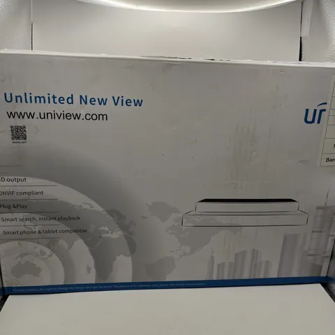 Uniview 501 Ser 4-channel 8MP Network Video Recorder NVR w/ PoE | NVR501-04B-P4