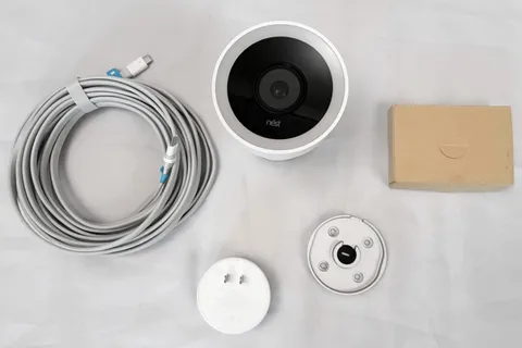 Google Nest Cam IQ Outdoor Smart Security Camera – White, NC4100, TESTED