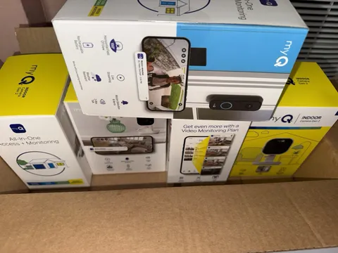 myQ Indoor ring and Camera Gen 4 Indoor Wi-Fi IP Surveillance Camera 1080p