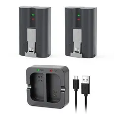 New 7200mAh Rechargeable Battery and Charger Station for Ring Doorbell 2/3/4