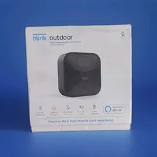 Blink Outdoor 1080p Wireless Wi-Fi Battery Camera Black, Alexa, Night Vision