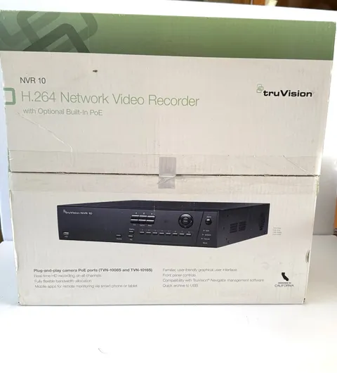 Interlogix TruVision NVR 10 TVN-1008S-2T 8 Channels POE Switch SEALED & NEW
