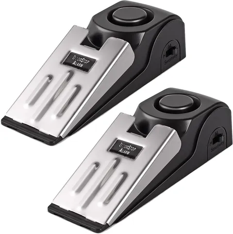 Door Stop Alarm, Door Stopper Security for Home Travel Apartment with 120DB Sire