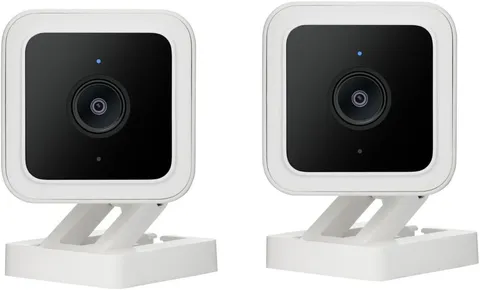 Cam V3 Security Camera for Pets, 1080P Color Night Vision Motion & Sound Detecti
