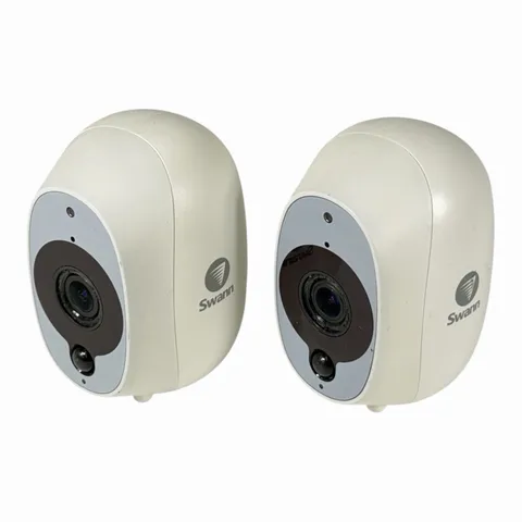 Swann SWWHD-INTCAM Wire-Free 1080p CCTV Smart Security Camera - Lot of 2