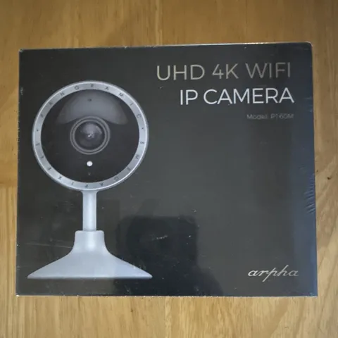 Arpha P160M 4K UHD WiFi Indoor IP Camera Night Vision 2-Way Audio Magnetic
