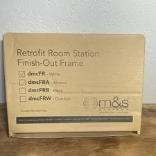 M&S Systems dmcFR Box/Body Metallics Includes Mounting Plate for Intercom