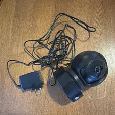 Indoor Black Pan-Tilt Kasa 1080p Surveillance Camera Wired Wi-Fi
