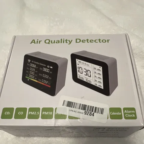 Tuya 2CO15 Wi-Fi 16-in-1 Air Quality Detector Smart Weather Station White