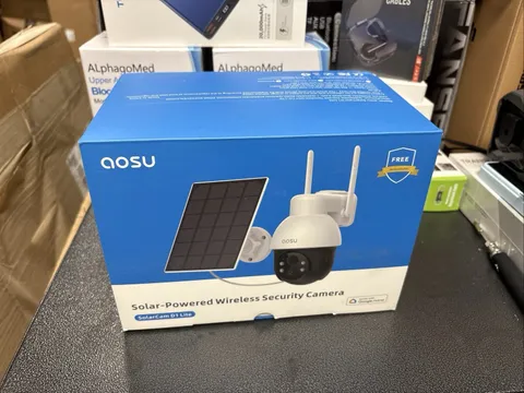 AOSU SolarCam D1 Classic 2K Wireless Black and White Camera