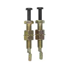 Adjustable Metal Tamper Pin Style Switch 2pk Heavy Duty Nickel Plated Protection
