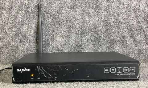 Sannce N441H 4 Channel Wireless P2P NVR HDMI USB Recorder Used
