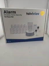 tolviviov 15Piece Alarm System for Home Security DIY Door Alarm Security Systems